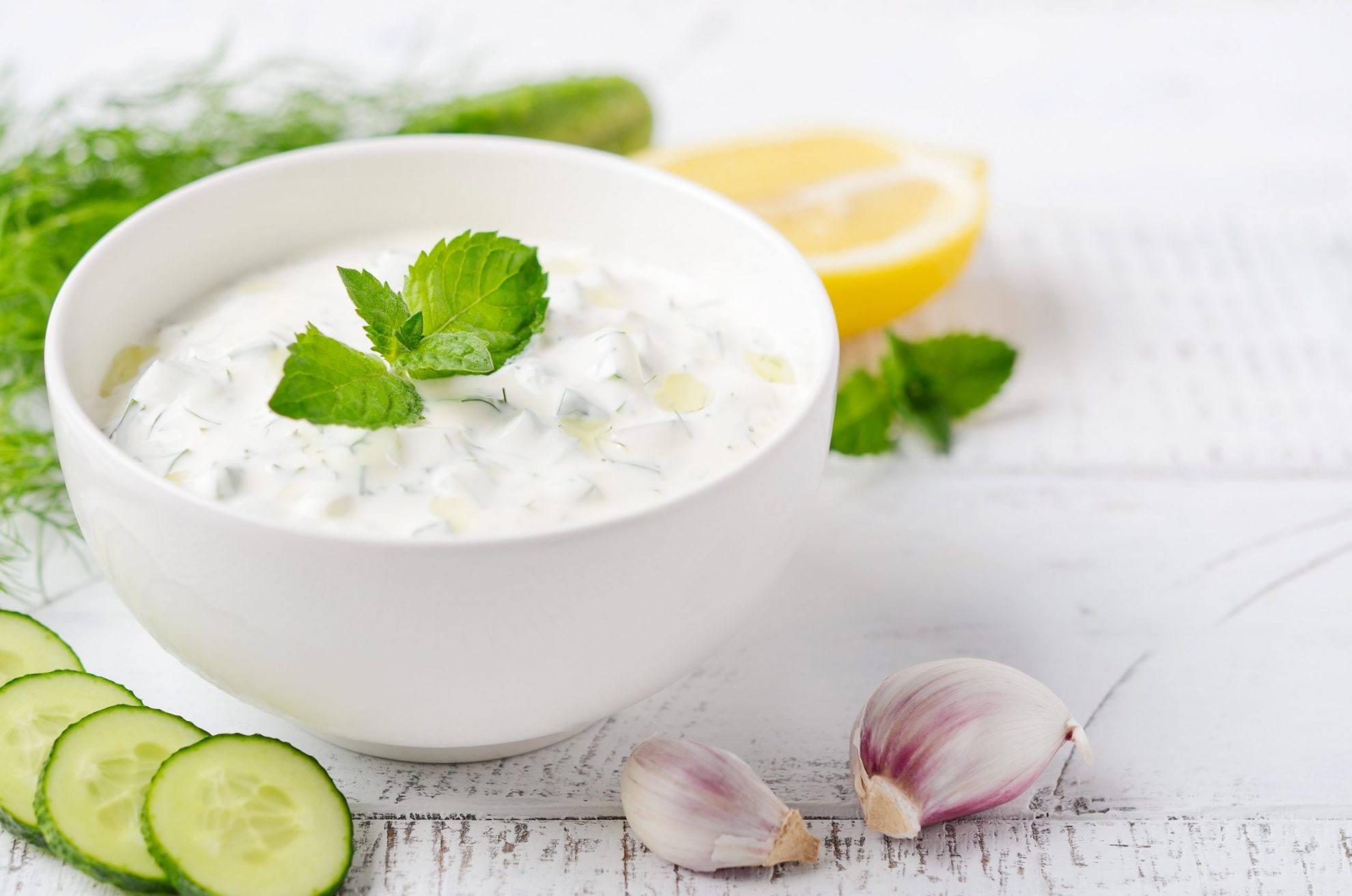 Tzatziki is a staple of Greek cuisine