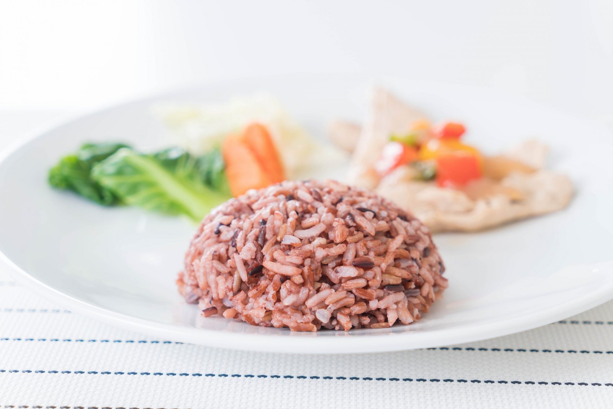 Purple rice, or Heukmi Bap, is a Korean delicacy.