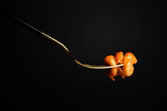 Photo of fork with pasta illustrates blog: "How to Cook Pasta al Dente? "