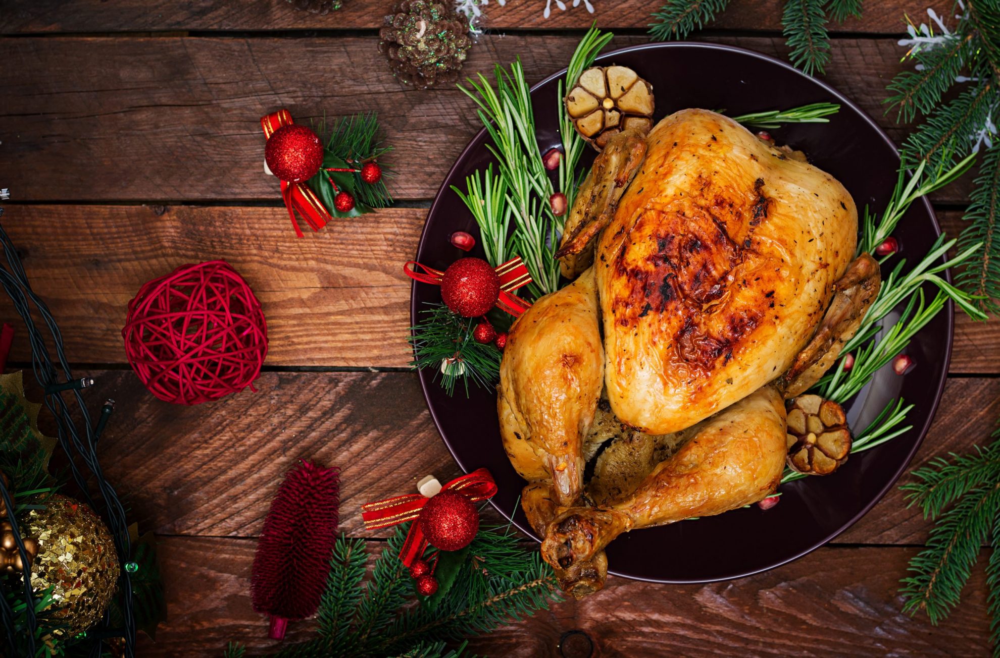 Photo of roasted chicken illustrates blog: "Turkey vs Chicken: Which One Is Best?"