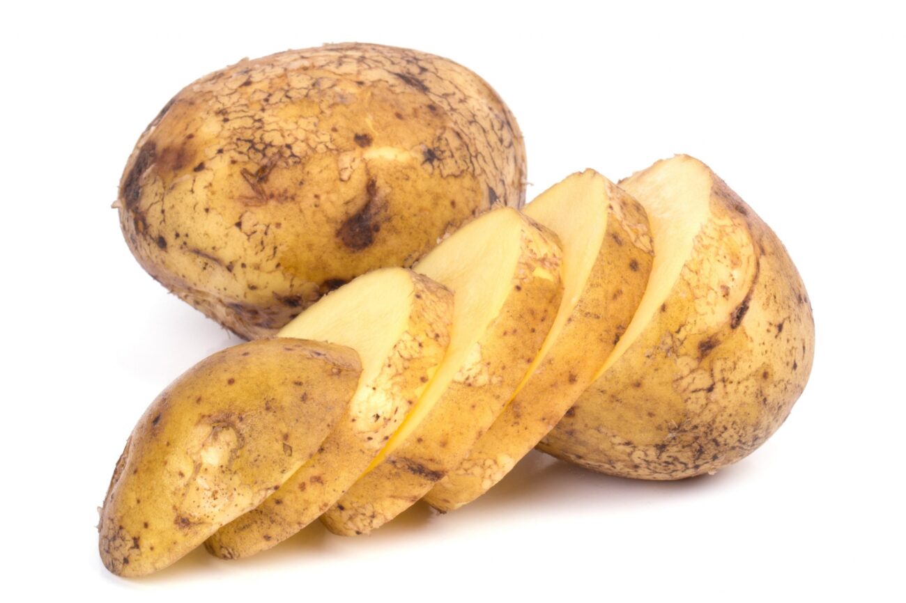 Sliced potato illustrates blog "Bananas vs Potatoes: Which One Has More Potassium?"