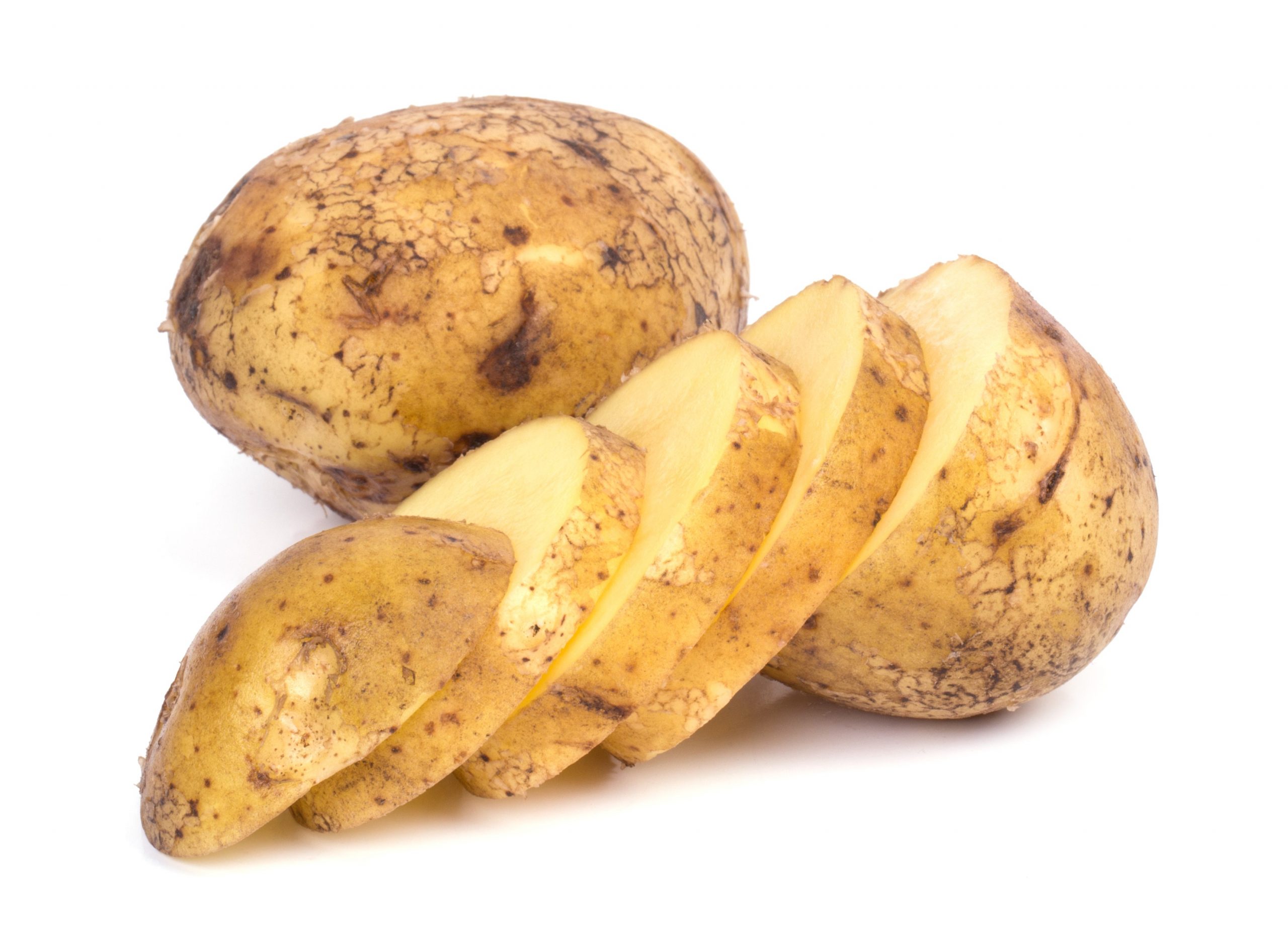 potato-Racool_studio Sliced potato illustrates blog "Bananas vs Potatoes: Which One Has More Potassium?"