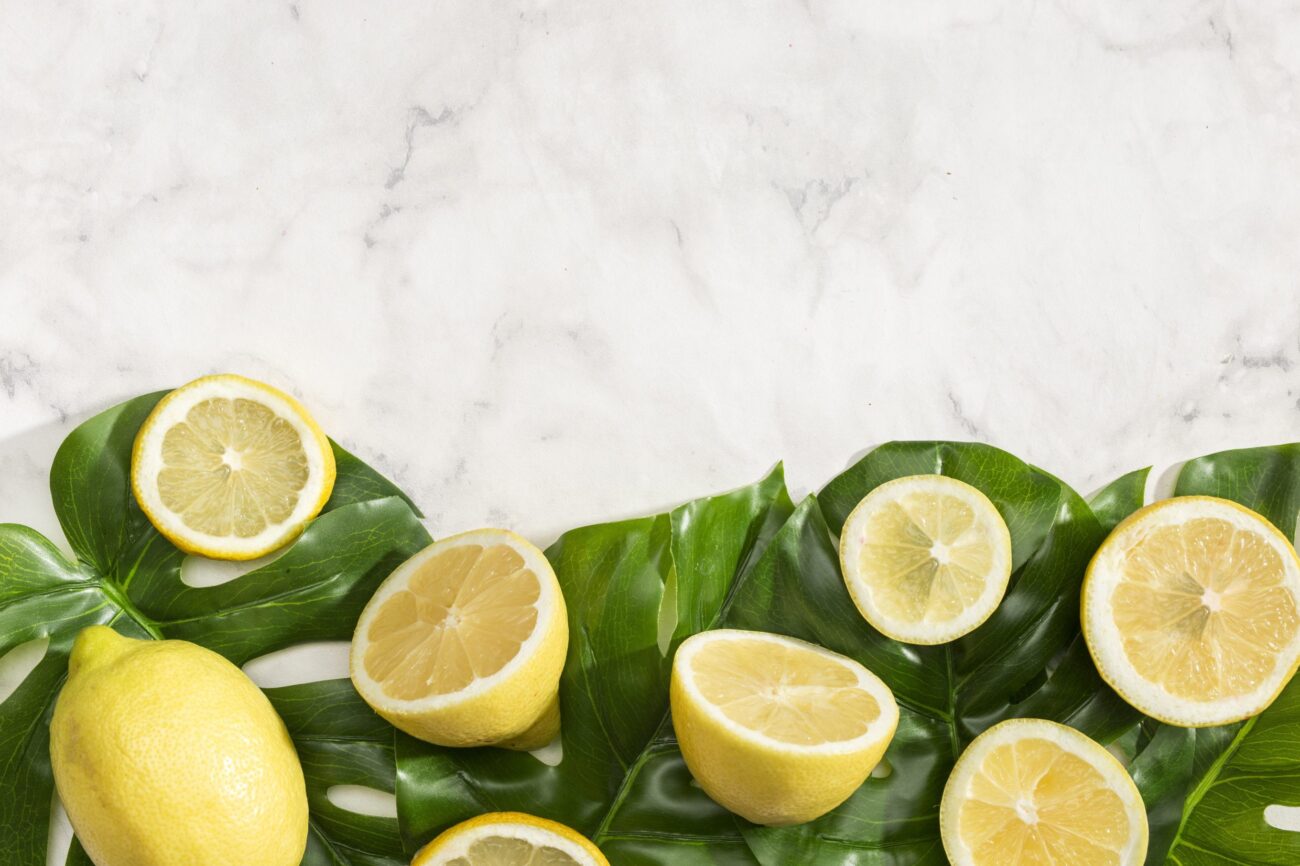 Lemons cut in halves illustrate blog "Are Limes Just Unripe Lemons?"