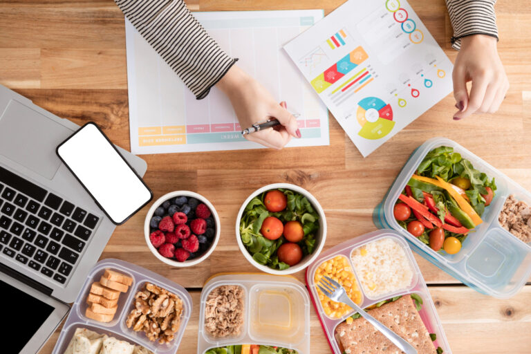 Healthy catered office meals improving morale and productivity