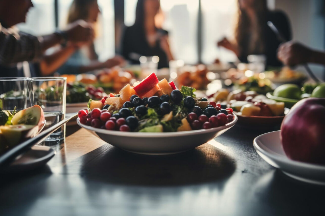 Healthy catering for corporate events in California by Chef Gourmet