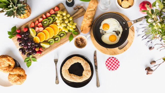 Healthy breakfast catering supporting energy and focus in the workplace
