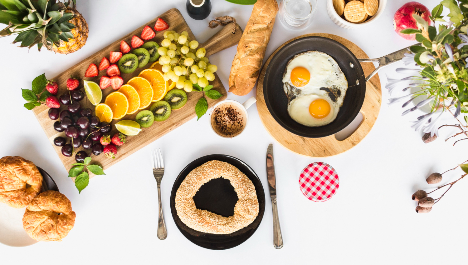 Healthy breakfast catering supporting energy and focus in the workplace