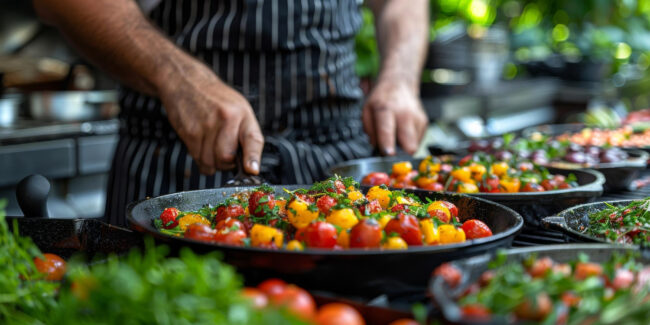 How Corporate Catering Can Improve Employee Satisfaction and Retention with focus on corporate catering improve employee