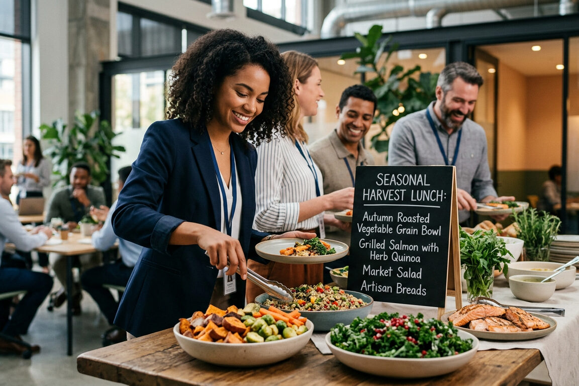 image-how-seasonal-corporate-catering How Seasonal Corporate Catering Menus Keep Employees Engaged Year-Round with focus on seasonal corporate catering menus